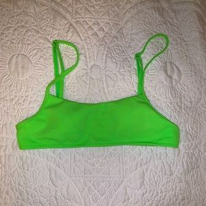 Like green swim top